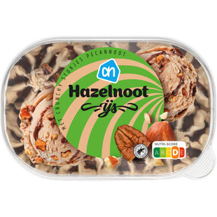 Hazelnoot ijs