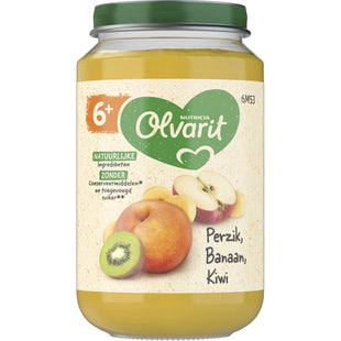 Olvarit Perzik banaan kiwi 6m+
