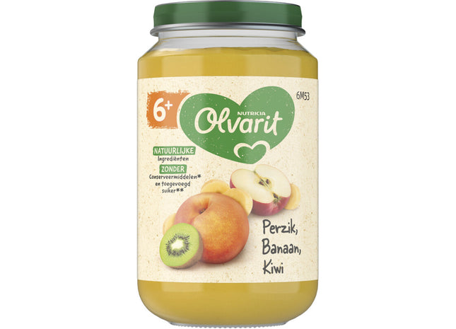 Olvarit Perzik banaan kiwi 6m+