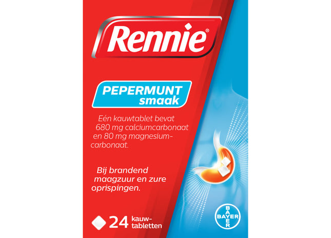 Rennie Kautabletten mit Pfefferminzgeschmack