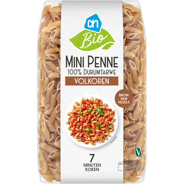 Biologisch Mini penne volkoren