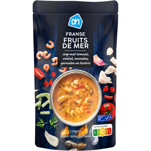 Französische Fruit-de-Mer-Suppe