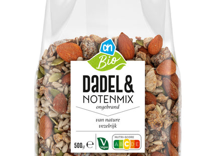 Biologisch Dadel & notenmix ongebrand