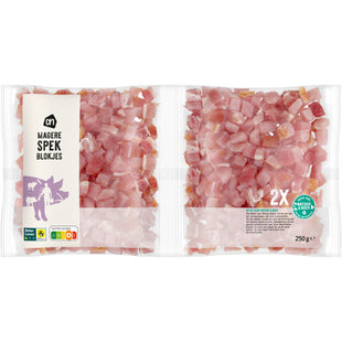 Magere Speckwürfel