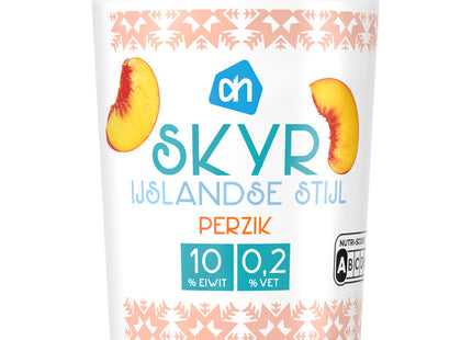 Skyr IJslandse stijl perzik
