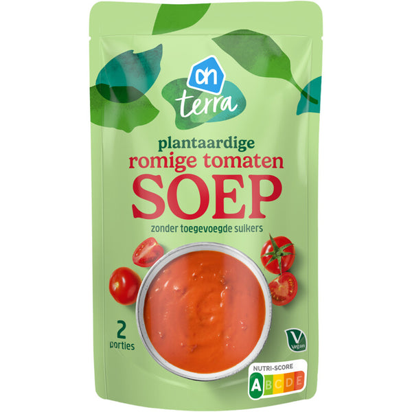 Terra Plantaardige romige tomatensoep