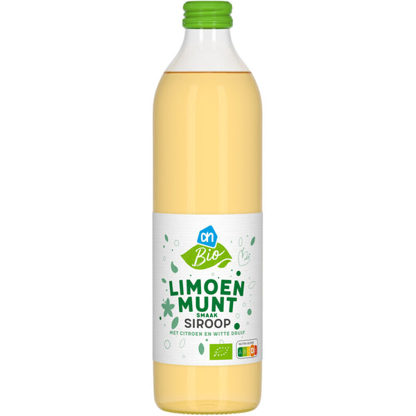 Biologische Limetten-Minze-Sirup