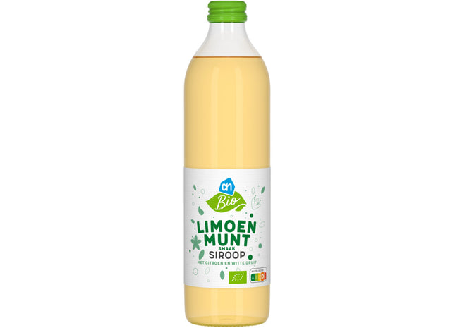 Biologisch Limoen munt siroop