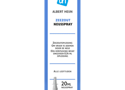 Zeezout neusspray