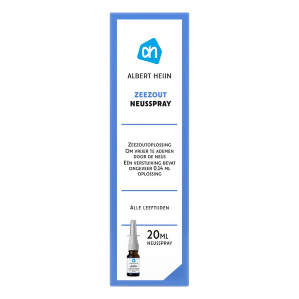 Sea salt nasal spray