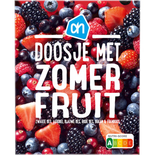 Doosje met zomerfruit