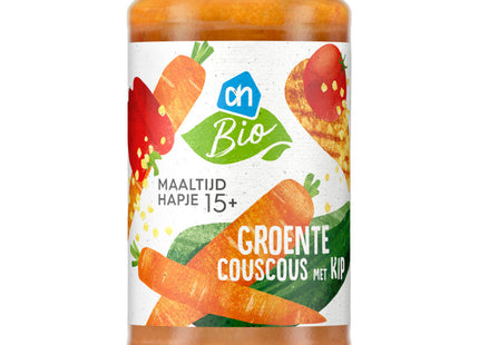 Biologisch Maaltijdhapje groente couscous kip 15+