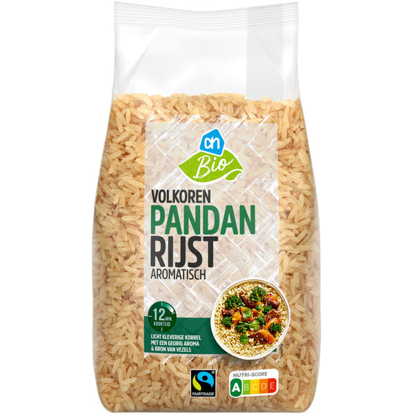 Organic Whole Grain Pandan Rice