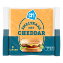 Melted cheese with cheddar slices