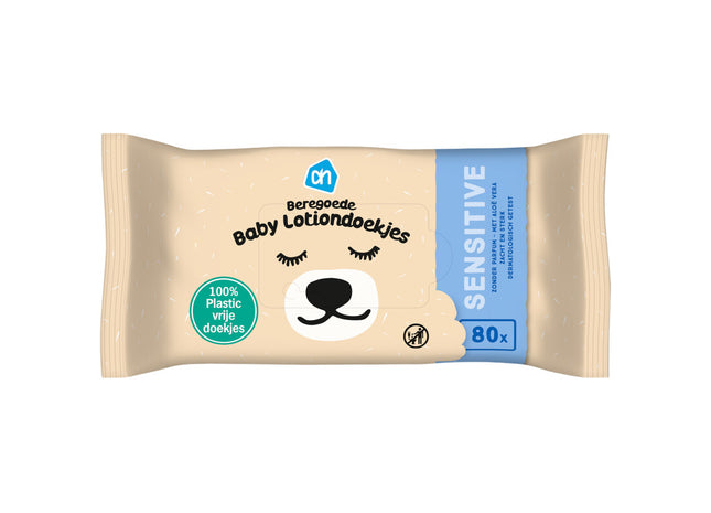Beregoede baby lotiondoekjes sensitive