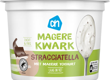 Magere kwark mager yoghurt stracciatella