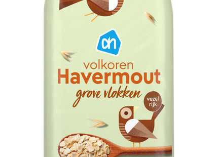 Volkoren havermout grove vlokken