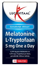 Lucovitaal Melatonine l-tryptofaan tabletten