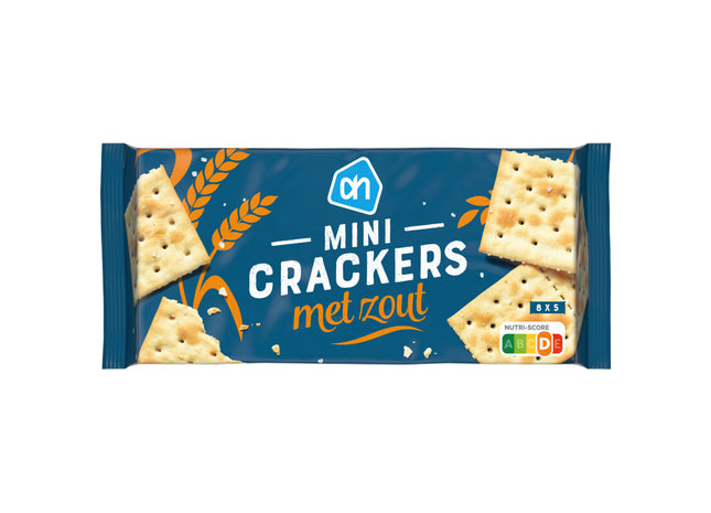 Minicrackers met zout