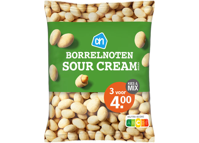 Borrelnoten sour cream smaak