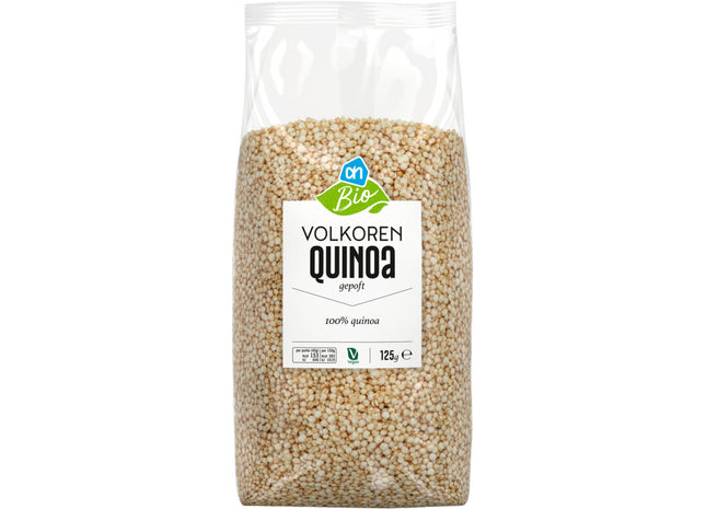 Biologisch 100% Volkoren quinoa gepoft