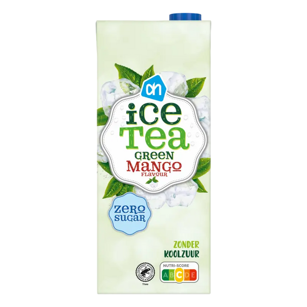 Iced tea green mango zero without carbonation