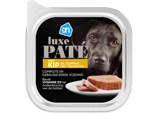 Luxe paté met kip en groente