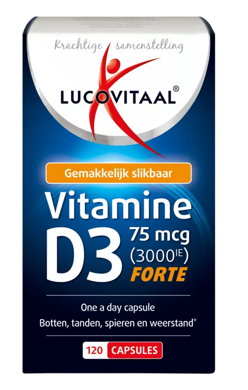 Lucovitaal Vitamin D3 75mcg