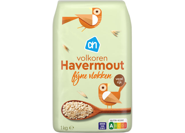 Volkoren havermout fijne vlokken