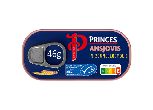 Prinzen-Sardellenfilets in Sonnenblumenöl