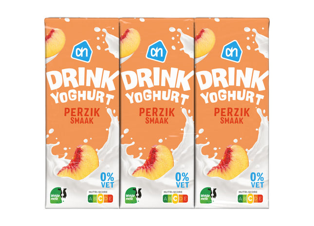 Drinkyoghurt perziksmaak 6-pack