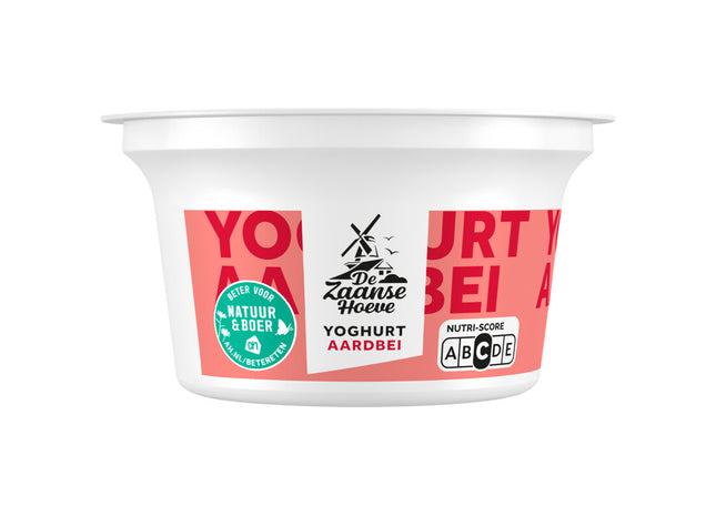 De Zaanse Hoeve Yoghurt aardbei