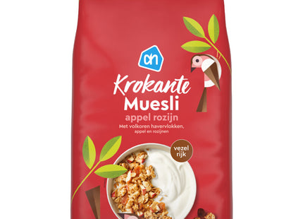Krokante muesli appel rozijn