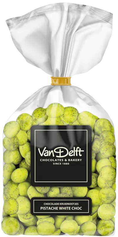 Van Delft Chocolate spice nuts pistachio white