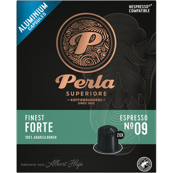 Perla Superiore Finest espresso forte capsules