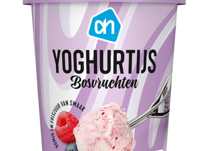 Yoghurtijs bosvruchten