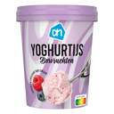 Yogurt ice cream forest fruits