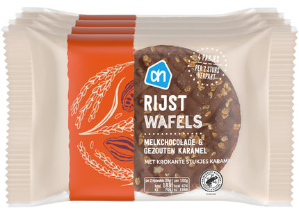 Rijstwafels melkchocolade 4-pack