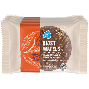 Rijstwafels melkchocolade 4-pack