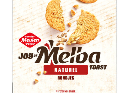 Van der Meulen Melbatoast naturel rondjes