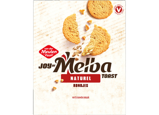 Van der Meulen Melbatoast naturel rondjes