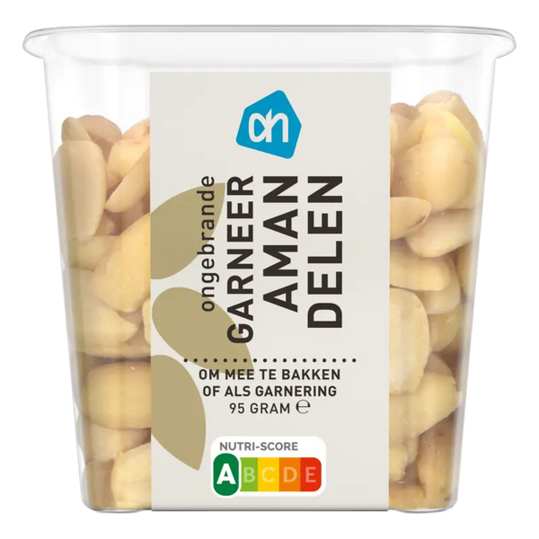 Unroasted garnish almonds