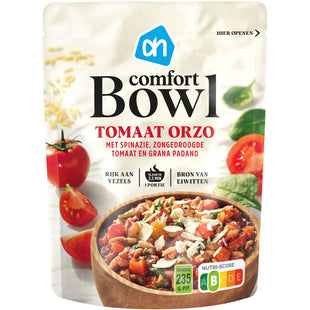 Comfort bowl tomaat orzo