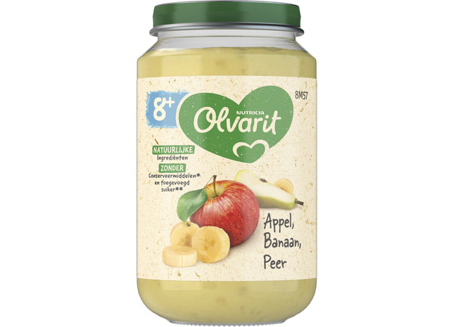 Olvarit Appel banaan peer 8m+