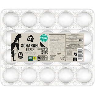 Verse scharreleieren M