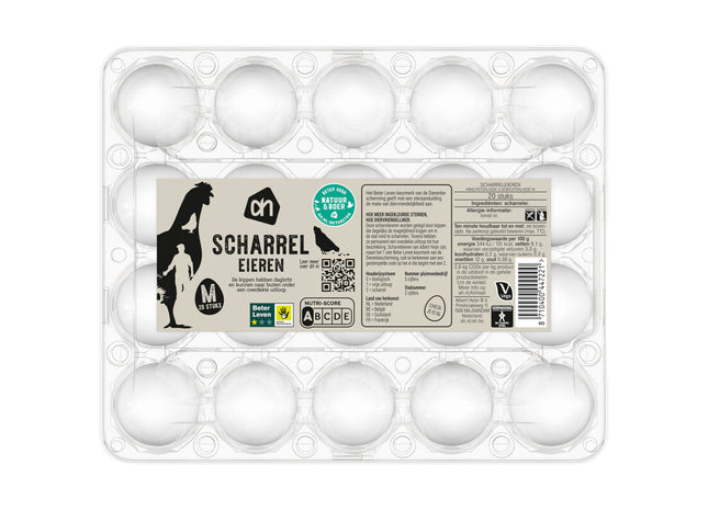 Verse scharreleieren M