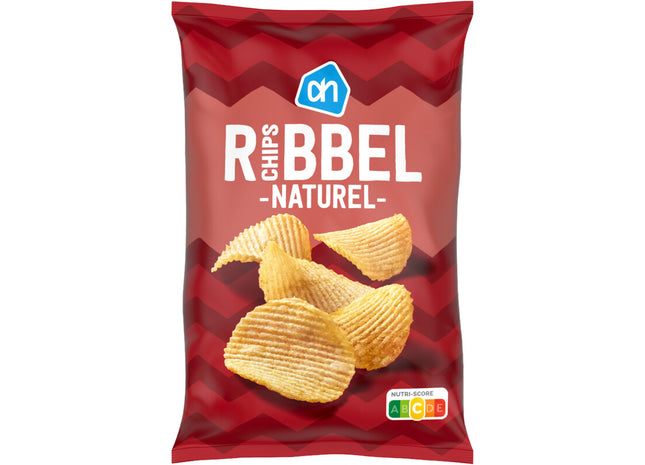 Ribbelchips naturel