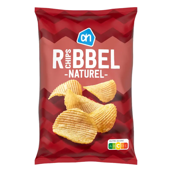 Riffelkartoffelchips naturbelassen