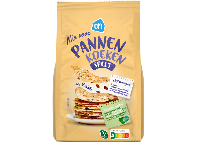 Mix voor pannenkoeken spelt