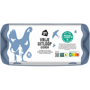 Vrije uitloop eieren M